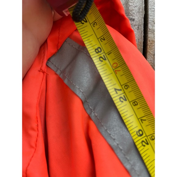 Vintage protective fire fighter outfit bright neon reflectors - Picture 4 of 13